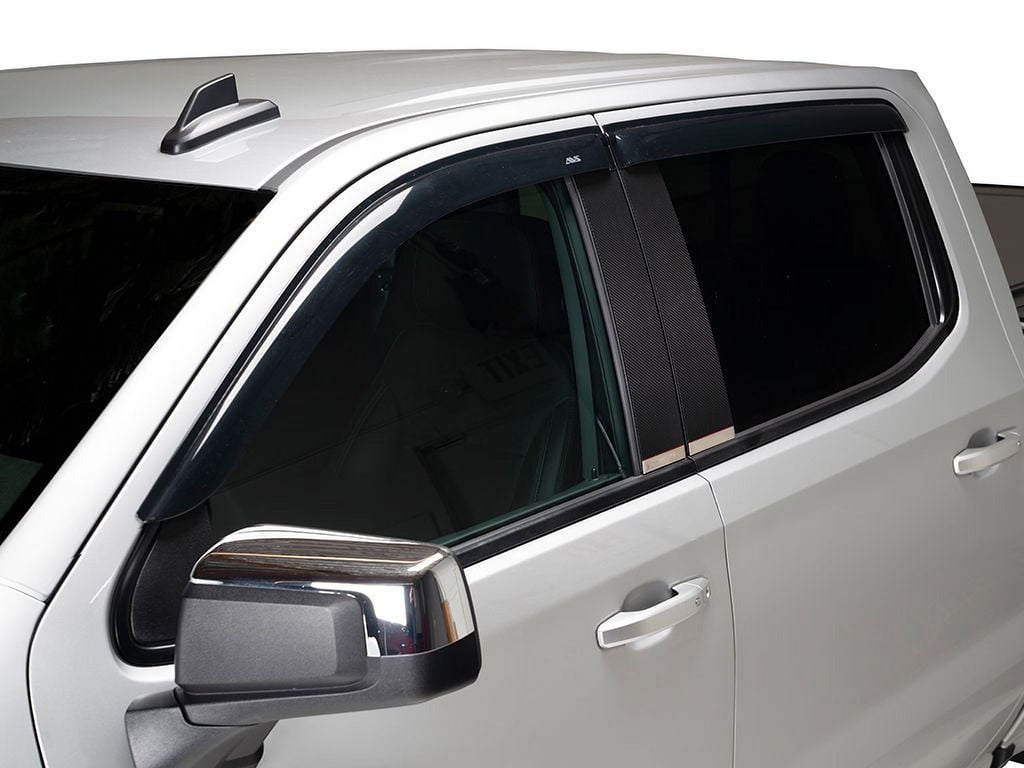 4Pc Smoke Window Deflectors H55438