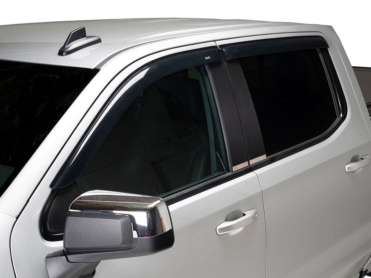 4Pc Smoke Window Deflectors H55438