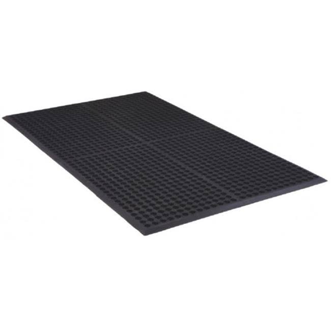 3 x 20 ft. Black Workstep Mat Y91839