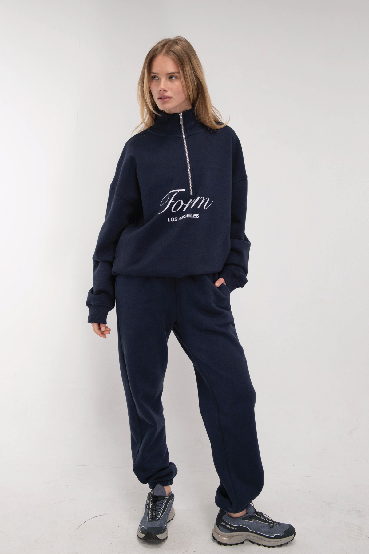 Quarter Zip - Navy