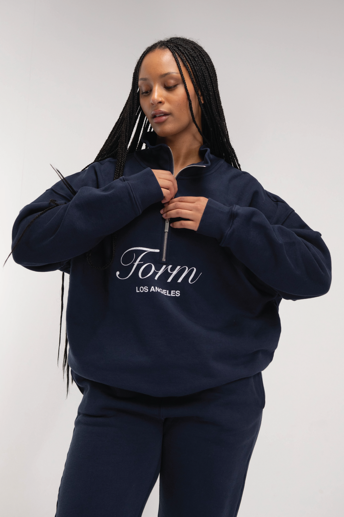 Quarter Zip - Navy