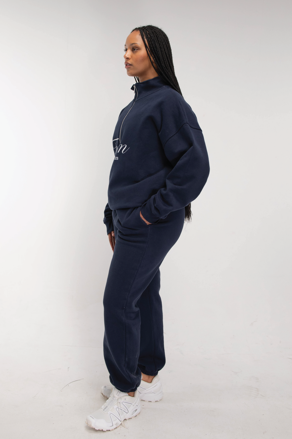 Quarter Zip - Navy