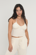 Sweater Halter - Cloud